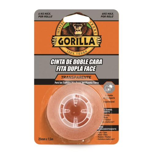 CINTA DE DOBLE CARA GORILLA